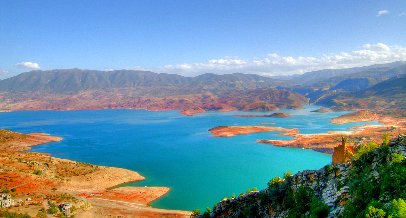 Lake Bin el Ouidane - a mecca for carp fishermen!